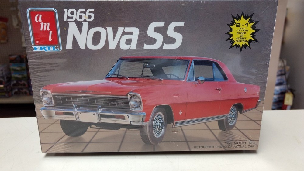 AMT 6749 1966 Nova SS 1/25 model kit