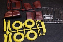 Entex 1:16 #8501 1936 Mercedes 540K Maharaja Sport Roadster *Missing Deck Lids*