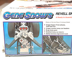 Revell Gene Snow’s Snowman Chevy Vega Drag Car 1/25 Plastic Model Kit H-1459