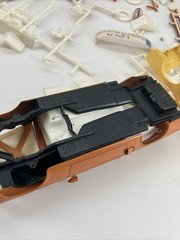 Vintage Original 1968 Shelby GT-500 AMT Model Kit Cobra Record T296 200 PARTS
