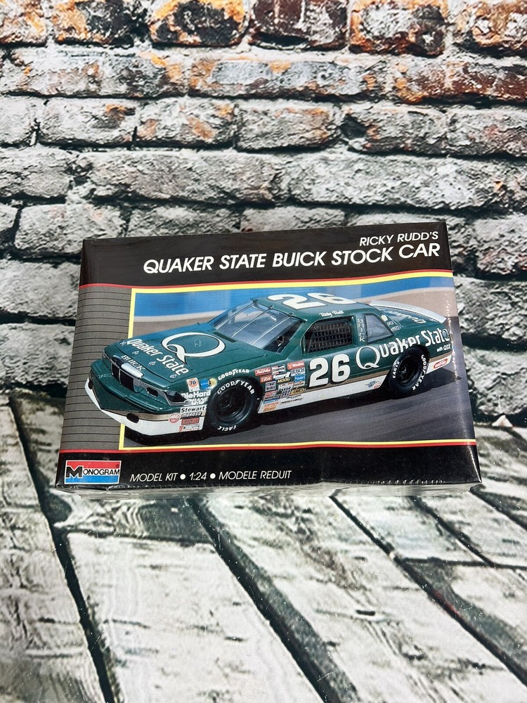 Monogram Quaker State Buick Ricky Rudd Stock Car 1/24 Model Kit Factory Sealed*