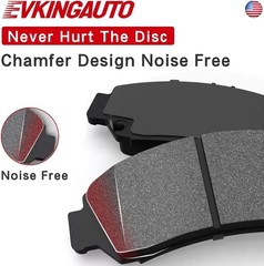 D1202 D1284 8pcs Ceramic Front Rear Brake Pads With Clips Fit For Kia