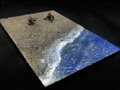 1/35 Scale Military Diorama Base Terrain Display Model Soldiers Figures Diecast