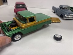Lot Of 4 BUILT Model Cars Trucks NICE Lot#024 Chevy