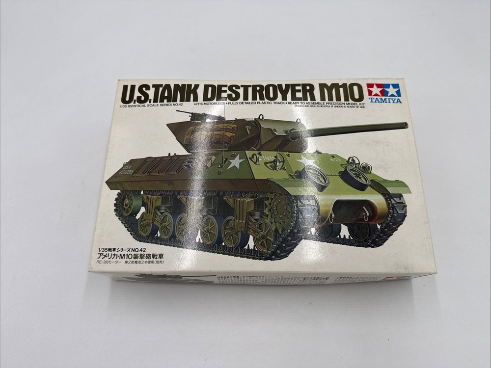 Tamiya 1/35 Scale US Tank Destroyer M10 Plastic Model Kit