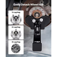 Wheel Bearing Hub Removal Tool Kit, Fits 5/6/8 Lug Hubs Universal Wheel Hub Pull