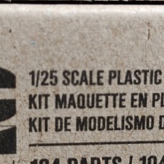 🌟 Tinted Rear Window For 1982 D**** Van 1:25 1000s Model Car Parts 4 Sale MPC