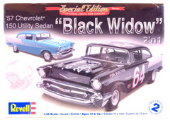2009 Revell 57 Chevy Black Widow Special Ed 1/25 Scale Factory Sealed 85-4240