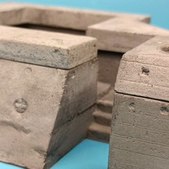 1/35 Diorama Atlantic Wall Trench FlaK Bunker Military Bunker Scene Accessories