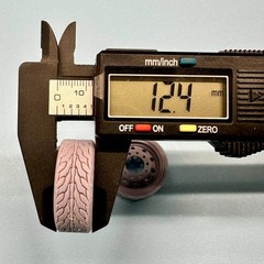 Alcoa Custom Wheels and Tires Set 1/24 1/25