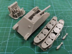 3D printing 1/72/35 Jagdpanzer 38(D) Hetzer‌‌/280mm mortar /38K light tank model