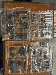 AULDEY Honda CB750F Turbo 1:8 Motorcycle Model Kit Plastic/Rubber Decals