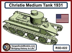 1/35 Christie M1931 T3 Tamiya, Meng, Resicast, Takom, CSM, Roden Commander