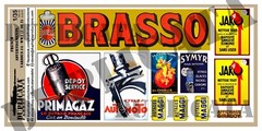 Diorama – 1/35 French Advertisement Posters, Various Sizes #4 – WW2 (2 sheets)