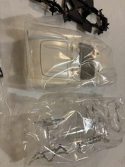 Vintage Metal Die Cast Testors 1957 Corvette Model Car Kit Snap Chevrolet Chevy