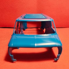 Body Shell & Frame 1977 GMC Van 1:25 scale model car part Revell