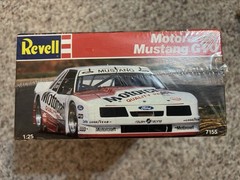 Vintage Revell Motorcraft Ford Mustang GTO Model Car Kit Sealed IMSA Road Racing