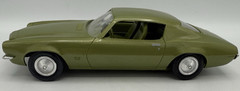 1971 Chevy Camaro Lime Green SS396 and Original Box Promotional Car Vintage Rare
