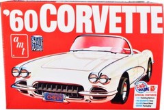Skill 2 Model Kit 1960 Chevrolet Corvette Street Rods 1/25 Scale Model by AMT