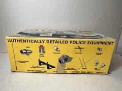 Jo-Han Plymouth Police Emergency Wagon 1:25 Model Kit #C-5100 (STARTED / READ)