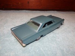 1965 Ford Galaxie 500XL Hardtop Original Dealer Promo Model Car