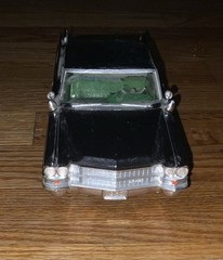 Cadillac 1963 Model Built Incomplete Diorama, Kit bashing, Junkyard Etc.