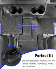 Custom Fit Floor Mats Compatible with 2019-2025 Mercedes Benz Sprinter Cargo Van
