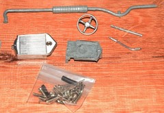 Hubley 1930 Packard Sport Phaeton Model Kit, Missing Parts, Invatory Included