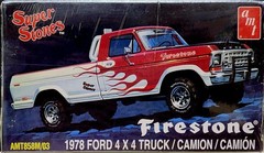 Super Stones Firestone ’78 Ford 4×4 Truck amt 1:25 NEW FACTORY SEALED *US Seller