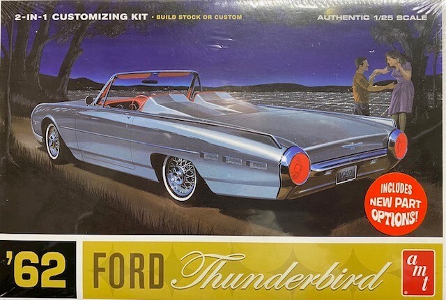 ’62 Ford Thunderbird 2-in-1 kit 1/25 AMT