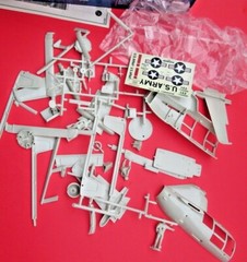 Glencoe 1/32 #05201 McDonnell XV-1 Convertiplane US Army USAF unbuilt model kit