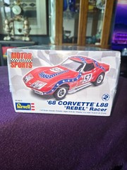 REVELL ’68 CORVETTE L88 “REBEL” RACER MODELING KIT #85-4915 NEW/SEALED RARE KIT