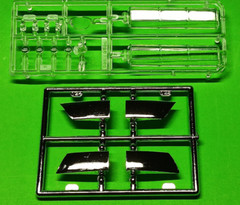 AMT 1959 Cadillac Ambulance 1/25 Ecto 1 Clear light bar marker lamps Flashers