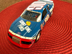 MONOGRAM 1/24 SUNNY KING #90 ’85 T-BIRD STOCK CAR FACTORY BUILT BOX ART MODEL