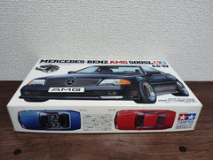 Tamiya 1/24 Mercedes-Benz AMG 500SL 6.0-4V Plastic Model Kit 10461 Japan Used