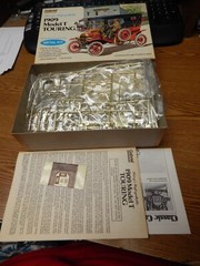 VINTAGE GABRIEL 26442 1909 MODEL T TOURING MODEL KIT OPEN BOX UNSTARTED 1/20