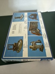 Italeri No.313 1/35 Schwimmwagen with 3 figures one on a bicycle. Model Kit.
