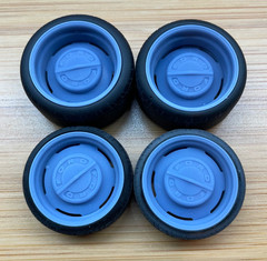 1/25 1/24 Scale Resin 5 Slot Steelie With Flipper Cap