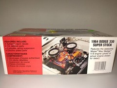 Lindberg Color Me Gone 64 Dodge 330 Super Stock 1/25 scale MISB