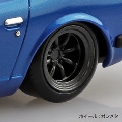 Aoshima 1/32 Model Car Snap Kit 15CU-BE Nissan S30 240Z Fairlady Z Custom (Blue)