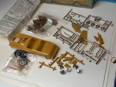 Renwall 1/25th Scale 1966 Duesenberg Model Kit with Box