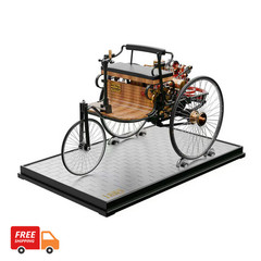 Retro Car Full Metal Three Wheel Model Kit World’s 1st Automobile That Works