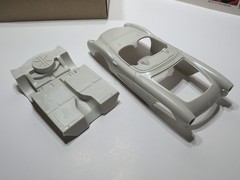 ✨VINTAGE✨ AMT Ertl 1957 Chevrolet Corvette 1/25 Scale Model Kit 8212
