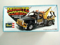 FACTORY SEALED Midnite Cowboy Custom Chevy Wrecker Truck by Revell #H-1383