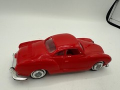 VINTAGE PMC 1959 RED VW VOLKESWAGON KARMAN GHIA DEALER PROMO CAR