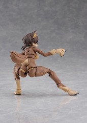 Aoshima Kemopla No.KP-02R Wolf Nonscale 155mm ABS PVC Plastic Model NEW Japan