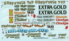 Slixx 7035 E Quarter Panel Drag 1/24 1/25 decal