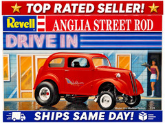 Revell Anglia Street Rod 1:25 Scale Model Car Kit #85-4169-Sealed Box-Fast Ship!