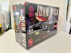 AMT1454M PLASTIC MODEL KIT JOHN WICK 1969 FORD MUSTANG 1/25 SCALE NEW SEALED BOX