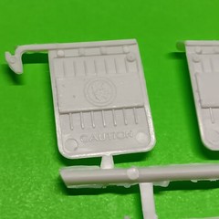 AMT Kenworth W-925 1/25 chrome fender covers mud flaps 5th wheel Truck Rig Semi